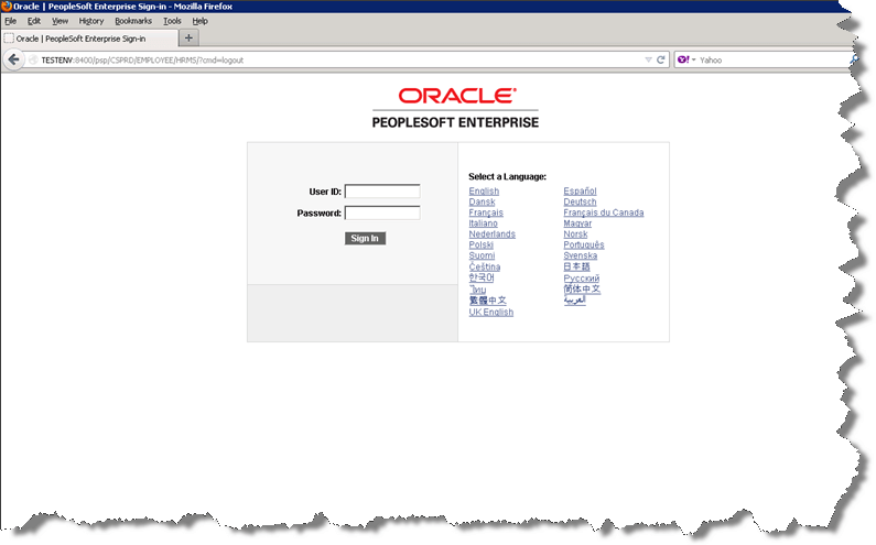 PeopleSoft Gradebook Online Access