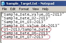Sample Target